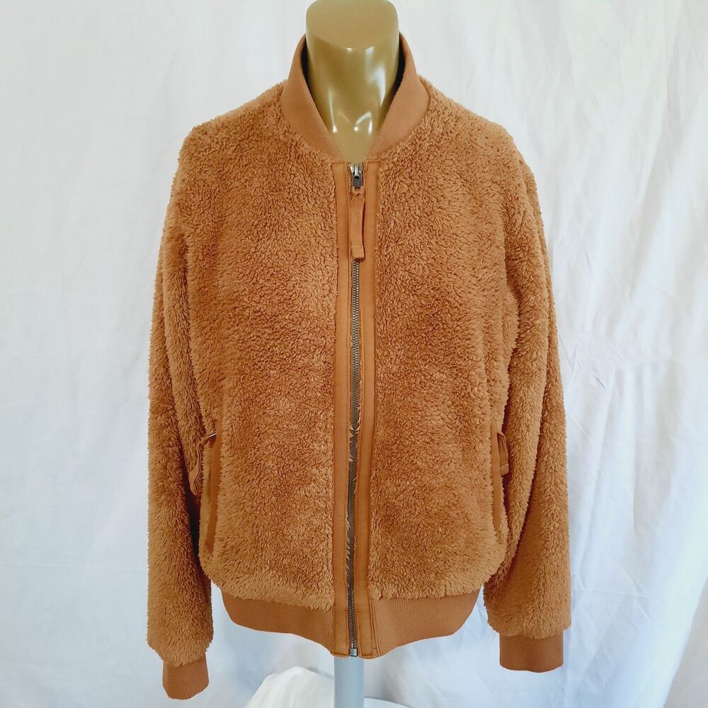 Patagonia Brown Sherpa Bomber Jacket
